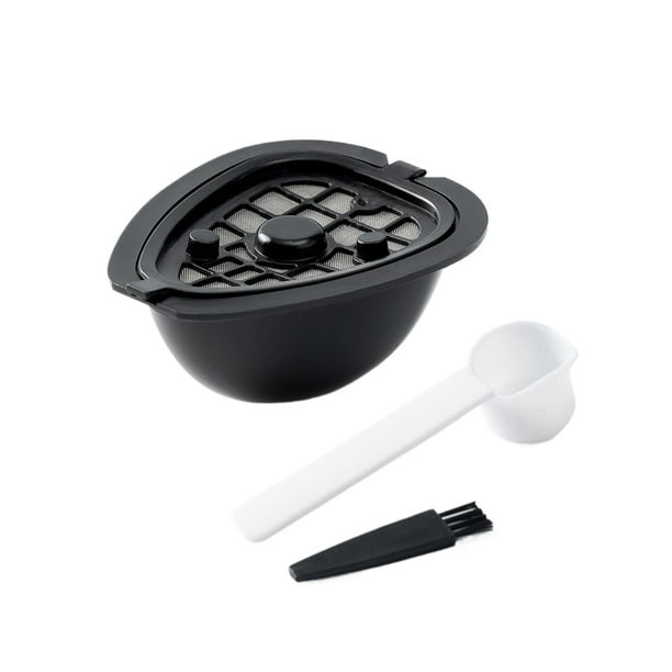 Inteprter Utensilios de café de acero inoxidable con red de té de café con filtro de cápsula de filtración mejorada Juegos de servir café y té tipo+1