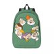 thumbnail image 3 of Custom Snow White And The Seven Dwarfs Canvas Backpacks for Women Men Waterproof College School Cartoon Bag Print Bookbag, 3 of 5