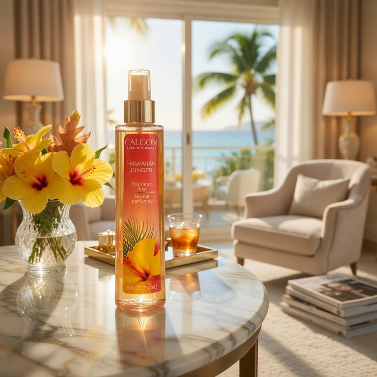Calgon Hawaiian Ginger Body Mist, 8 fl oz photo 4