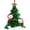 Red, variant on XKHHLH Custom Family Christmas Ornament, Personalizable Resin Tree-Shaped Hanging Decoration, Blank for Writing Names, Xmas Tree Keepsake for Family & Grandchildren