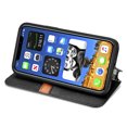 thumbnail image 2 of Case for iPhone 11 Pro Max Flip Cover Wallet Flip Cover Magnetic Protective - Black, 2 of 5