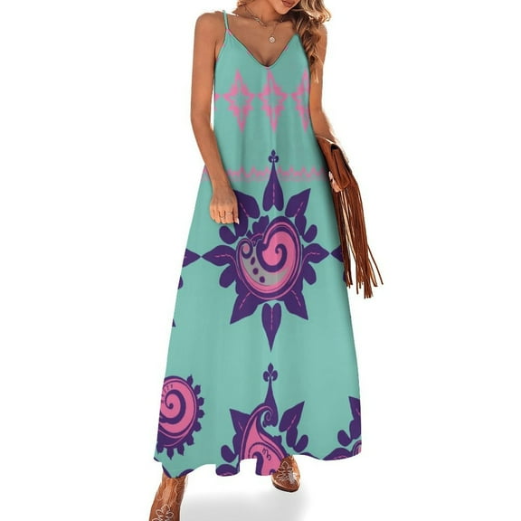 Paisley Sleeveless Dress Dresses Summer Elegant Dresses for Women Long Dress
