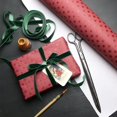 thumbnail image 2 of BokingOne Dark Green Velvet Ribbon 3/8 Inch X 30 Yds Vintage Nylon Velvet Wired Ribbon with Spool for Gift Wrapping Wedding Decorations Home Decor Arts Crafts Projects, 2 of 6