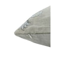 thumbnail image 3 of Fabdivine Pure Linen Hand Block Print Decorative Throw Pillow Cover , 14"X20", White, 3 of 5