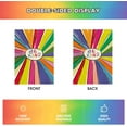 thumbnail image 6 of Be Kind Rainbow Sunshine Pride Garden Flag Double Sided, LGBTQ Community Parade Gay Pride Lesbian Transgender Bisexual Yard Outdoor Decoration 12 x 18 Inch, 6 of 6