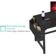 thumbnail image 6 of Computer Desk with File Drawers Cabinet, 47 Inch Reversible Home Office Desks with Filing Cabinet for Small Space, Gaming Study Writing Table PC Desks, Black, 6 of 8