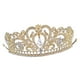 thumbnail image 4 of Accesorios para el cabello con tiara y corona, diademas para novia, boda, tiara para graduación Estilo F, 4 of 9