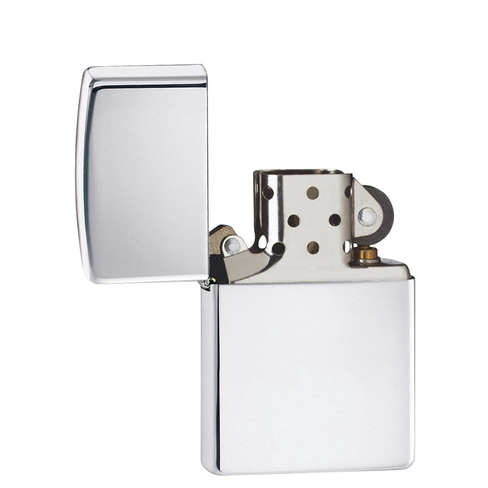 Zippo High Polish Chrome Windproof Pocket Lighter