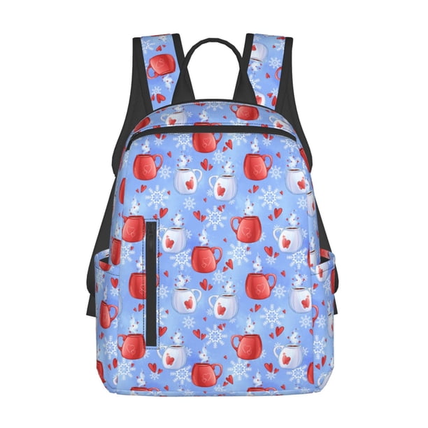 Easygdp coffee love cup winter para Easygdp Yak - Mochila Casual Ligera y Resistente para Viaje y Senderismo para Hombres y Mujeres