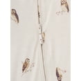 thumbnail image 4 of Modern Moments by Gerber Neutral Two-Way Zip Viscose Sleep ´N Play Footed Pajama , Sizes Newborn - 6/9 Months, 4 of 7
