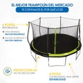thumbnail image 4 of Trampolín Sportspower Brincolín 14 Pies 4.27m Reforzado Uso Rudo TR-0082-168, 4 of 5
