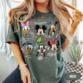 thumbnail image 4 of Comfort Colors Retro Mickey & Friends Signatures Shirt, Disney Balloon Characters Tee, Magical Mickey and Co Gift, Disney Matching Family, 4 of 6