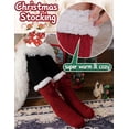 thumbnail image 3 of Slipper Fuzzy Socks for Women Fluffy Cozy Cabin Winter Warm Soft Fleece Comfy Thick Socks with Grips 1Pairs, 3 of 6