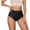 Black, variant on CHENHANN Women's Seamless Low Rise Triangle Underwear Thin Style No Side Seams L