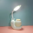 thumbnail image 1 of Boovnll Desk Lamp, Snail Charging Desk Lamp Learning Light Emitting Diode Eye Protection Desk Lamp, Table Lamp, Desk Lamps for Home Office, Desk Light, 1 of 2