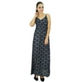 thumbnail image 3 of Bimba Womens Long Dress Chic Bohemian Summer Maxi Beach Wear, 3 of 4