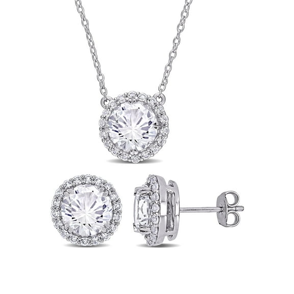 Everly Women's Sapphire Sterling Silver Jewelry Set