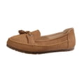 thumbnail image 2 of HTHLVMD Women's Tassel Loafers, Slip On Moccasins, Casual Driving Shoes, Women's Walking Shoes Casual Tennis Slip On Sneakers Lightweight Comfortable Fashion Shoes for Women, Brown 5, 2 of 6
