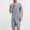Blue, variant on ZZwxWA Mens Sliky Pajama Sets Summer Homewear 2 Piece Outfits Short Sleeve Crewneck T-Shirts and Shorts Basic Sleep Set Holiday Gift Finder