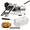 silver 3L, variant on Professional 12.5 Quart Electric Deep Fryer, 1700W, 2-Basket, 304 Stainless Steel
