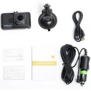 A98 HD 1080P G-sensor Vehicle Video Recorder Camera Dash Cam DVR for Novatek Black