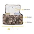 thumbnail image 3 of RTIC Road Trip Duffle Bag, Large, Water Resistant, Durable Fabric, Olive Midnight Camo, 3 of 8