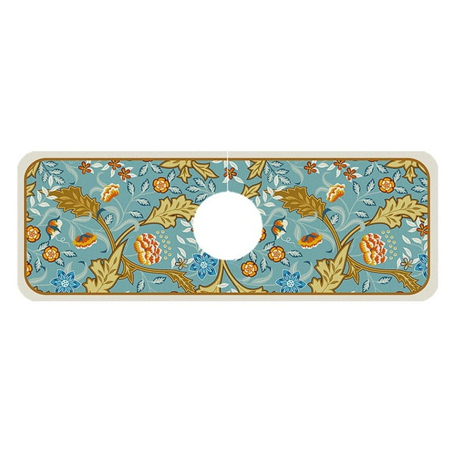 WREESH Kitchen Countertop Technology Cloth Pad Coffee Table Tabletop Dishes Drying Pad Non-cleaning Heat Insulation Pad Soft Absorption Pad Clearance