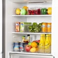 thumbnail image 4 of HOOJO Contenedores organizadores para refrigerador: 8 contenedores de plástico transparente para refrigerador, congelador, gabinete de cocina, organización de despensa, organizador para refrigerador s, 4 of 4