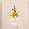 thumbnail image 3 of Mickey & Friends - Man's Best Friend - Women's Lightweight French Terry Long Sleeve Shirt, 3 of 5