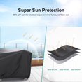 thumbnail image 4 of Funda para muebles de patio BROSYDA Heavy Duty 600D impermeable, 4 of 8