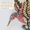 thumbnail image 2 of Pinzas lindas Mochilas Chaquetas Chaquetas Rhinestones Broches para Mujeres Vintage Ornamentos Navideños Partido Joyería Broche Regalo de vacaciones Eigraketly AP004742-00, 2 of 7