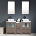 thumbnail image 4 of Fresca FVN62-241224-VSL Torino 60" Free Standing Double Vanity Set with Engineer, 4 of 5