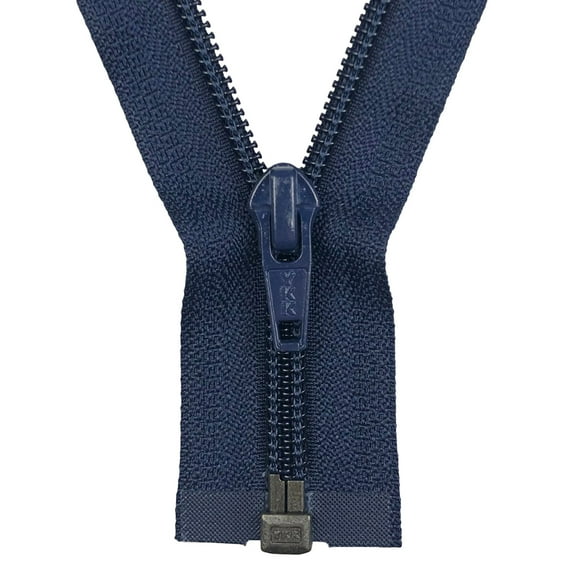 YKK #5C Open Nylon Coil Zipper 20" - Navy