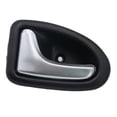 thumbnail image 3 of Tiradores de puerta interior Strade Fareast Limited 5 piezas varilla de satén negro/inox, 3 of 8