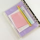 thumbnail image 3 of Organizador Bolsa de PVC A6 A7 con cremallera bolsas para billetes hojas sueltas bolsillos para almacenamiento (A5 JShteea Libre de BPA, 3 of 7