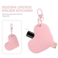 thumbnail image 3 of FESTFENDS Lápiz Labial De Silicona Con Protección Suave Para Bolso Y Llavero Color Rosa, 3 of 8
