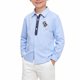 thumbnail image 1 of Odeerbi Camisa de Vestido de Algodón de Chicos y Niñas Lindas Camisas de Uniforme Escolar de Manga Larga Bordadas Con Bolsillo, 1 of 6