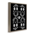 thumbnail image 2 of Stupell Industries Eclectic Symmetrical Flower-Like Patterns Brown Floating Frame Canvas Art, 18 x 18, by El Perkin, 2 of 8