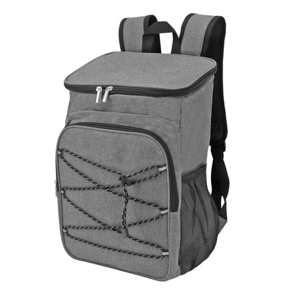 Rupoun Thermal Camping Backpack Cooler – Leak‑Proof, 10.6"×15.7" insulated bag with cup holders, spacious pocket, adjustable straps, perfect for picnics and office