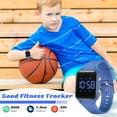 thumbnail image 5 of Bomieux Kids Watches Digital Sport Watch with Pedometer Stopwatch Vibration Alarm Fitness Tracker Watch for Boys Girls Birthday Christmas Gifts for Kids, 5 of 8