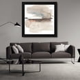 thumbnail image 3 of Jennifer Goldberger 20x20 Black Modern Wood Framed Wall Art Titled - Earth Horizon IX, 3 of 6