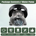 thumbnail image 5 of Cooling System Water Pump for XTRAIL T30 T31 PRIMERA 21010F462A 210106N21A 210108J010 210106N225, 5 of 5