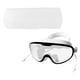 thumbnail image 2 of Gafas de natación Gafas de natación Protección impermeable Cómodas con tapones para los oídos Blanco negro, 2 of 9