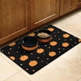 thumbnail image 3 of Halloween Pumpkin Dog Food Mats for Floors Absobing Durable 17x30 Inch Pet Food Mat Ghost Boo Spooky Dog Feeding Mat EcoFriendly Durable Pet Placemat, 3 of 7