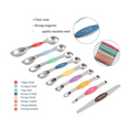 thumbnail image 3 of Measuring Cups and Spoons Set Including 7 Stainless Steel Heavy Duty Measuring Cup 8 Double Sided Measuring Spoons with 1 Leveler for Dry and Liquid Ingredients (Color), 3 of 8