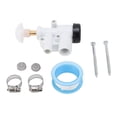 thumbnail image 1 of Valve RV Toilet Water Valve Assembly Excellent Sealing Water Valve Kit for Pedal Flush Toilets, 1 of 7