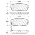 thumbnail image 2 of Centric (103.09000) Brake Pad, Ceramic, 2 of 4