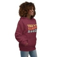 thumbnail image 4 of Michelle Hartman Hang Over Hoodie, Sizes S-3X (Maroon, 2XL), 4 of 4