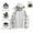 White, variant on Windbreaker Jackets For Men Sevevn Mens Rain Jacket Lightweight Waterproof Raincoat Packable Rain Shell Jacket With Hood Golf Hiking Windbreaker