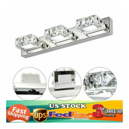 

Rongfun Modern LED Vanity Light Toilet Front Mirror Makeup Fixture Bathroom